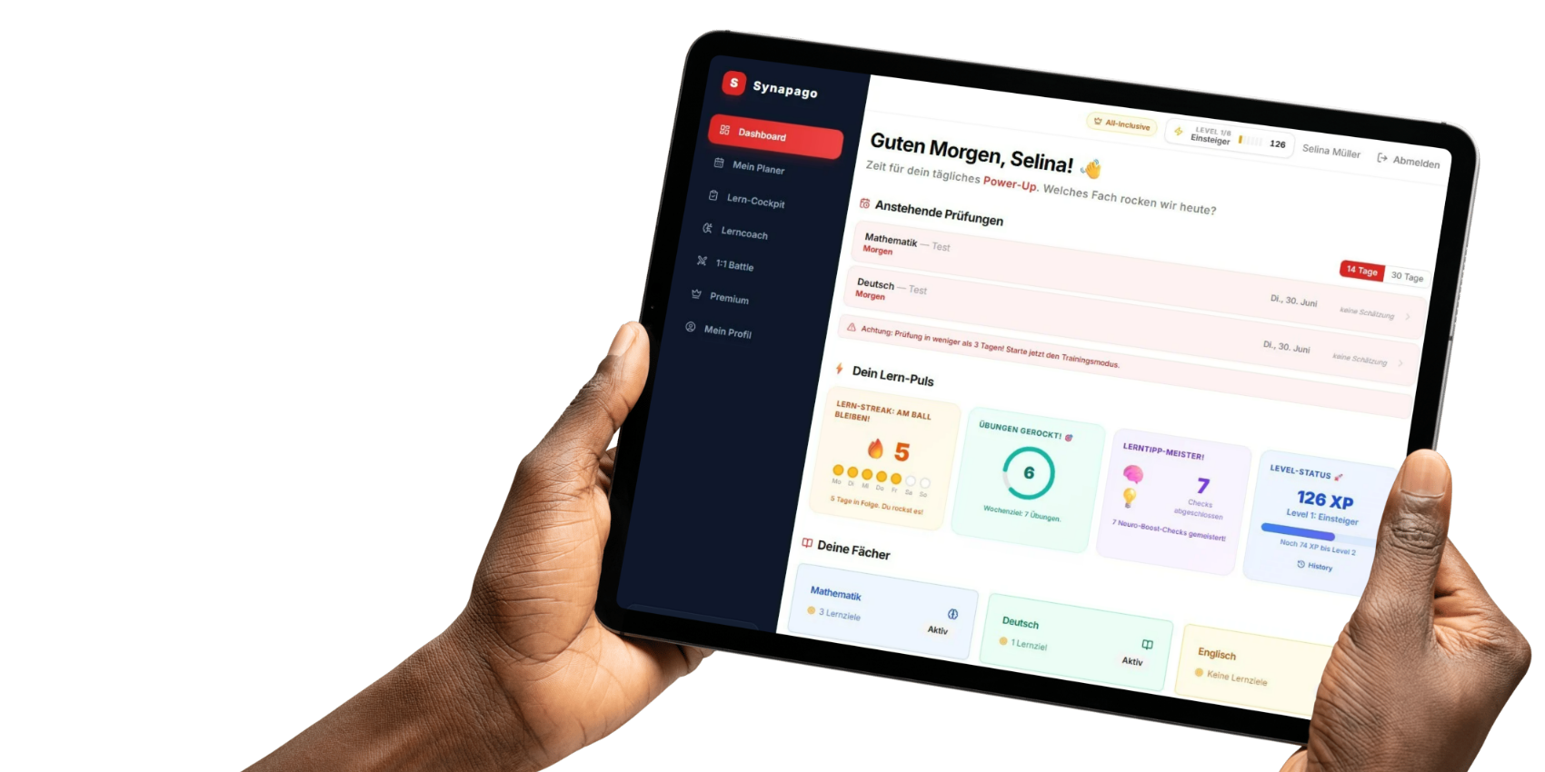 Synapago Live-Dashboard